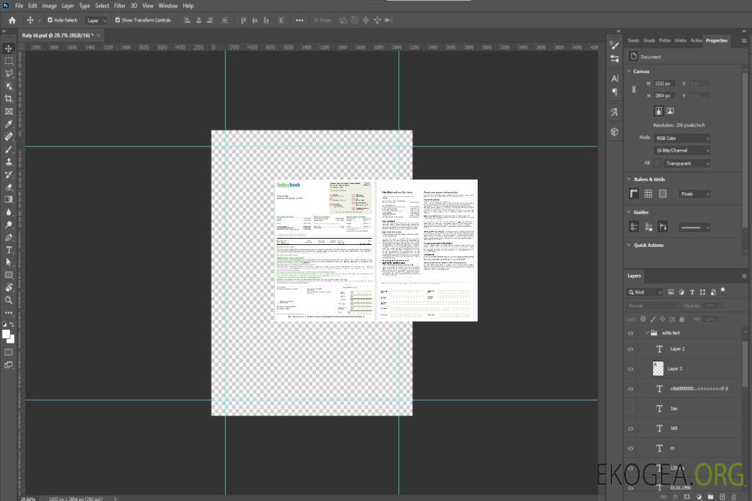 Relevé hypothécaire de la USA Belize Bank aux formats Word et PDF, 2 pages template